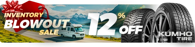 12% off on purchases of 4 selected Kumho brand tires - Promo code KUMHO12
